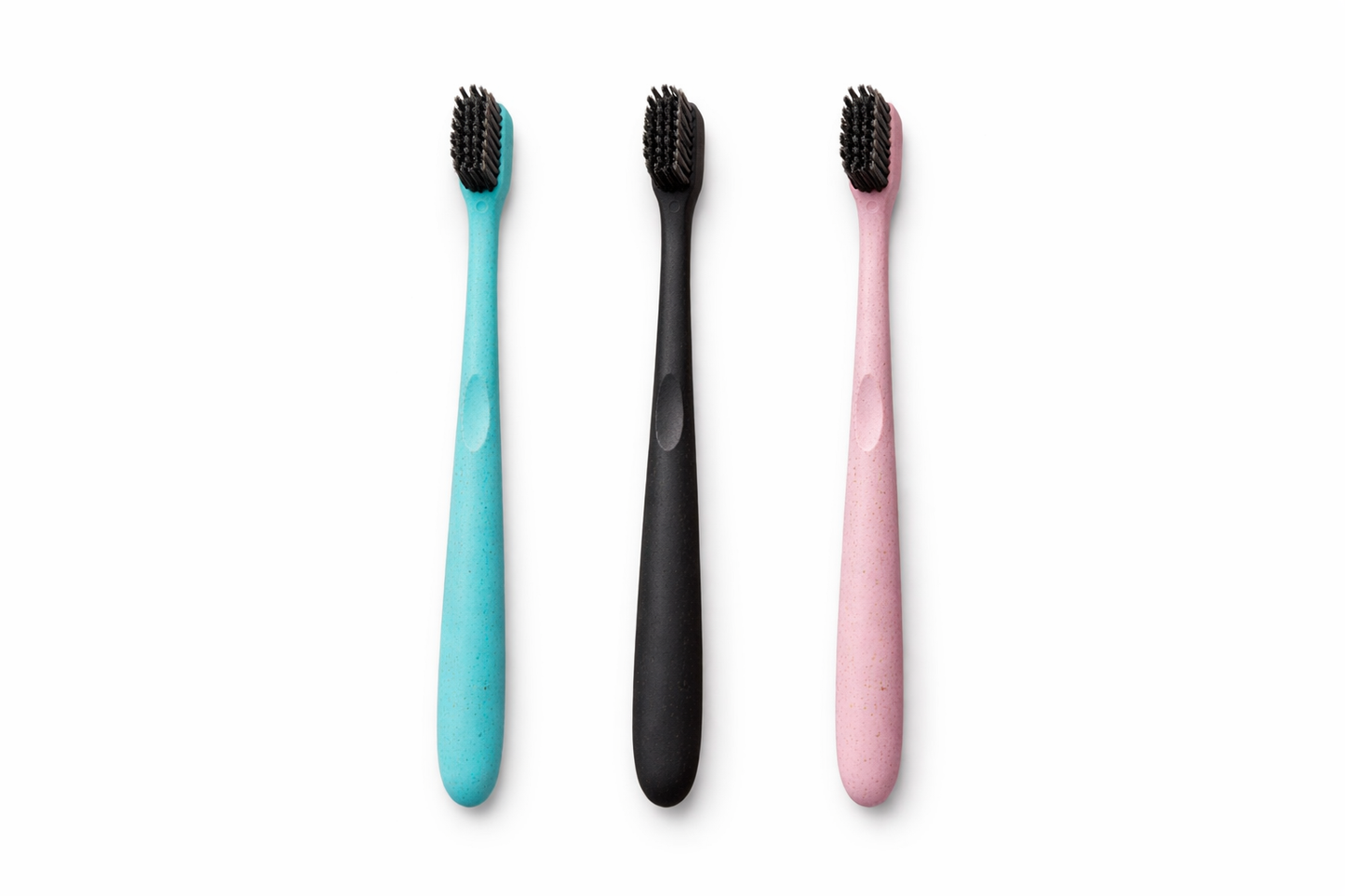Set Of 3- Wheatstraw Tooth Brush