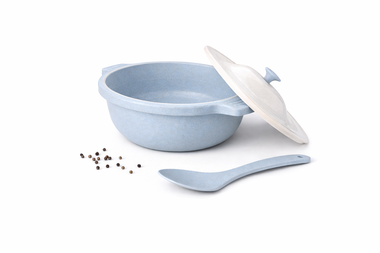 Serving Bowl With Lid And Spoon