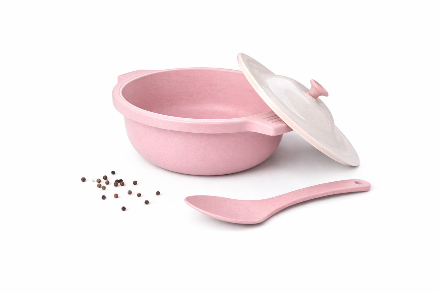 Serving Bowl With Lid And Spoon