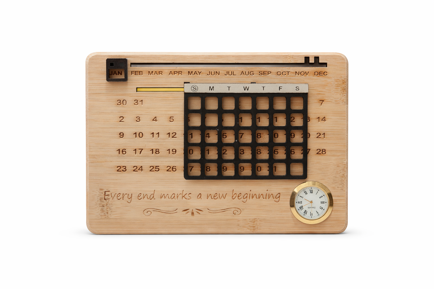Bamboo Calendar - 4