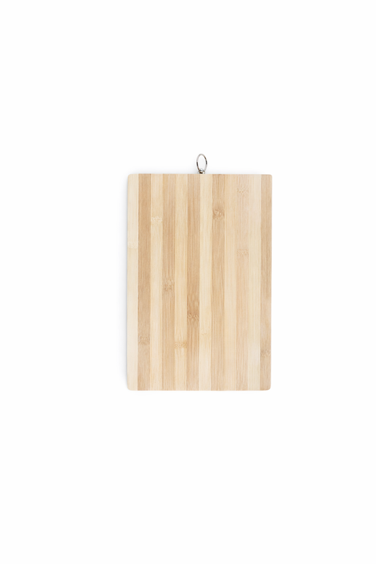 Bamboo Chopping Board Metal Handle