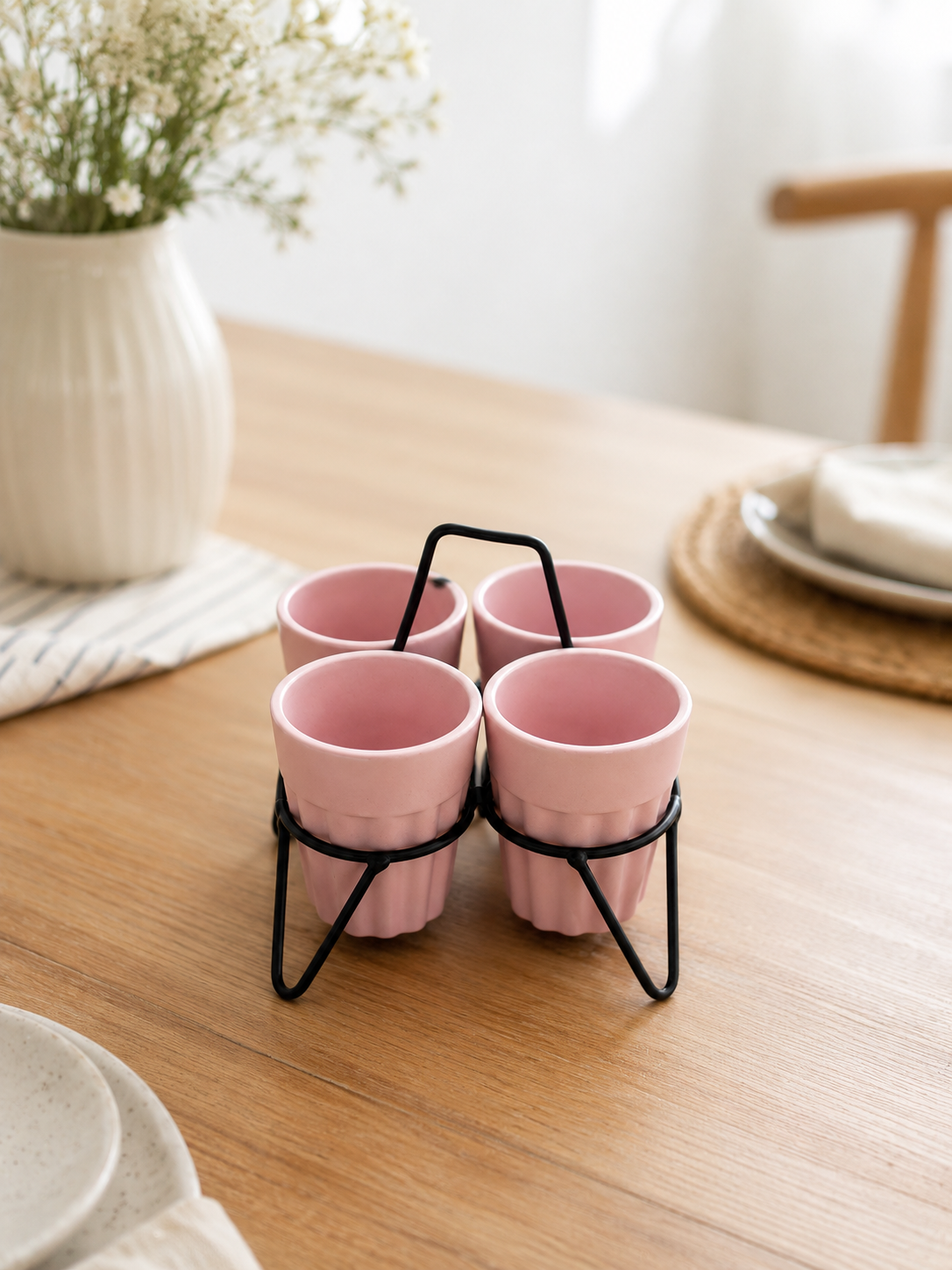 Cutting Chai Cups With Stand