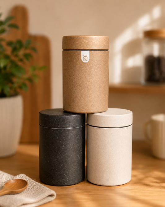 Round Canisters  Set Of 3