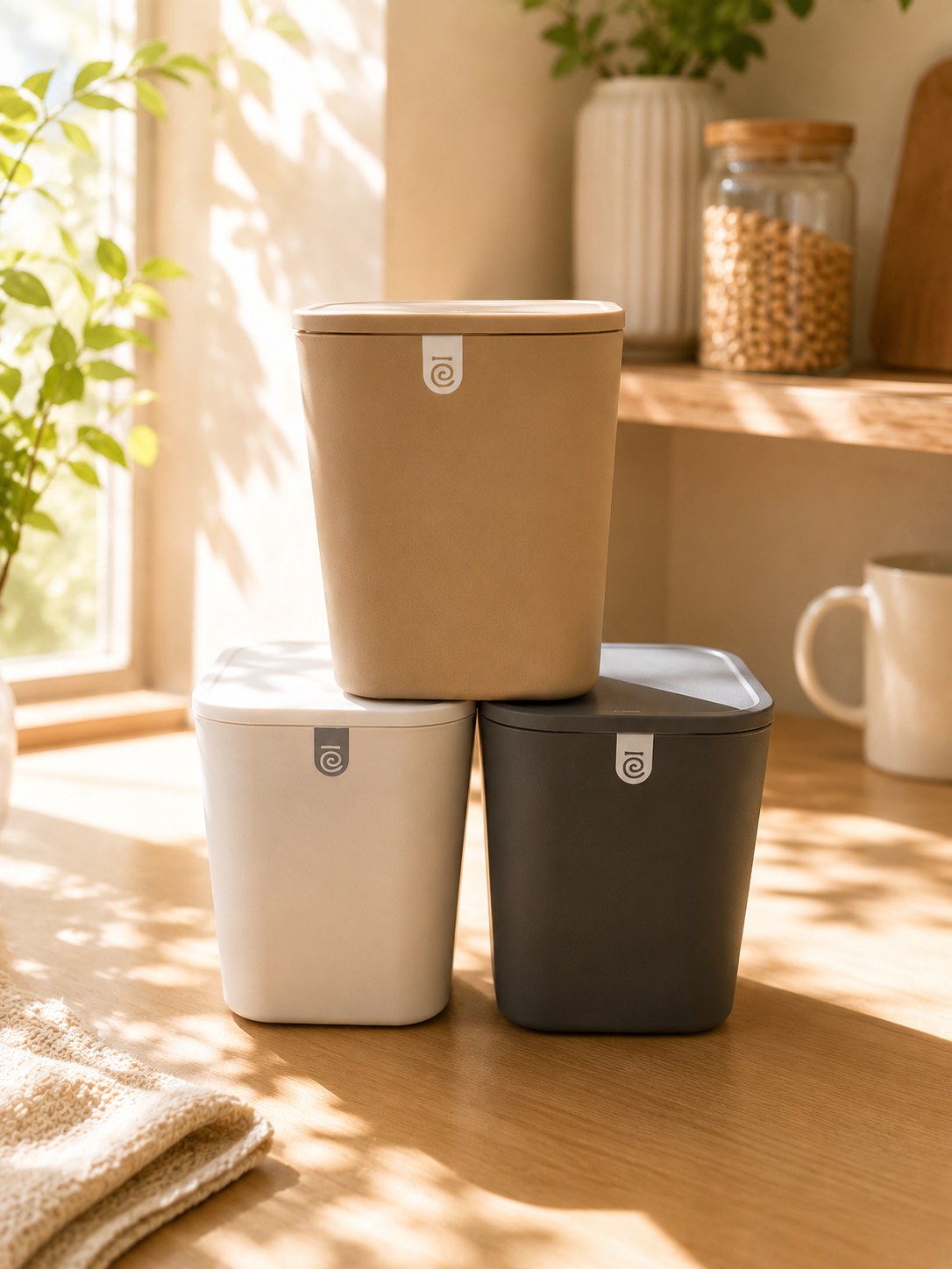 Square Canisters Set Of 3