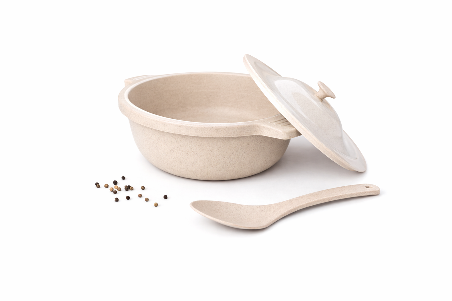 Serving Bowl With Lid And Spoon